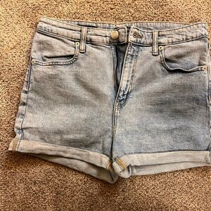 High Rise Wild & Fable Size 10 Jean Shorts